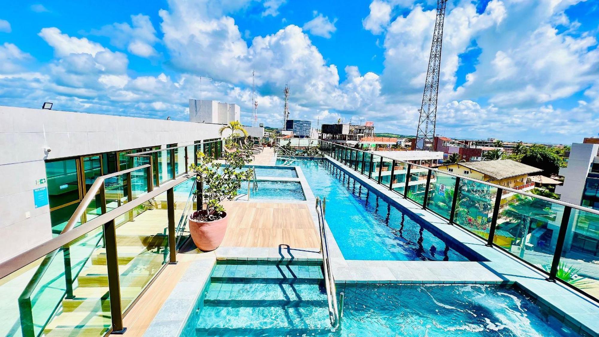 "Vivendo No Paraiso" - Flat C/Suite No Centro Pôrto das Galinhas Exteriör bild