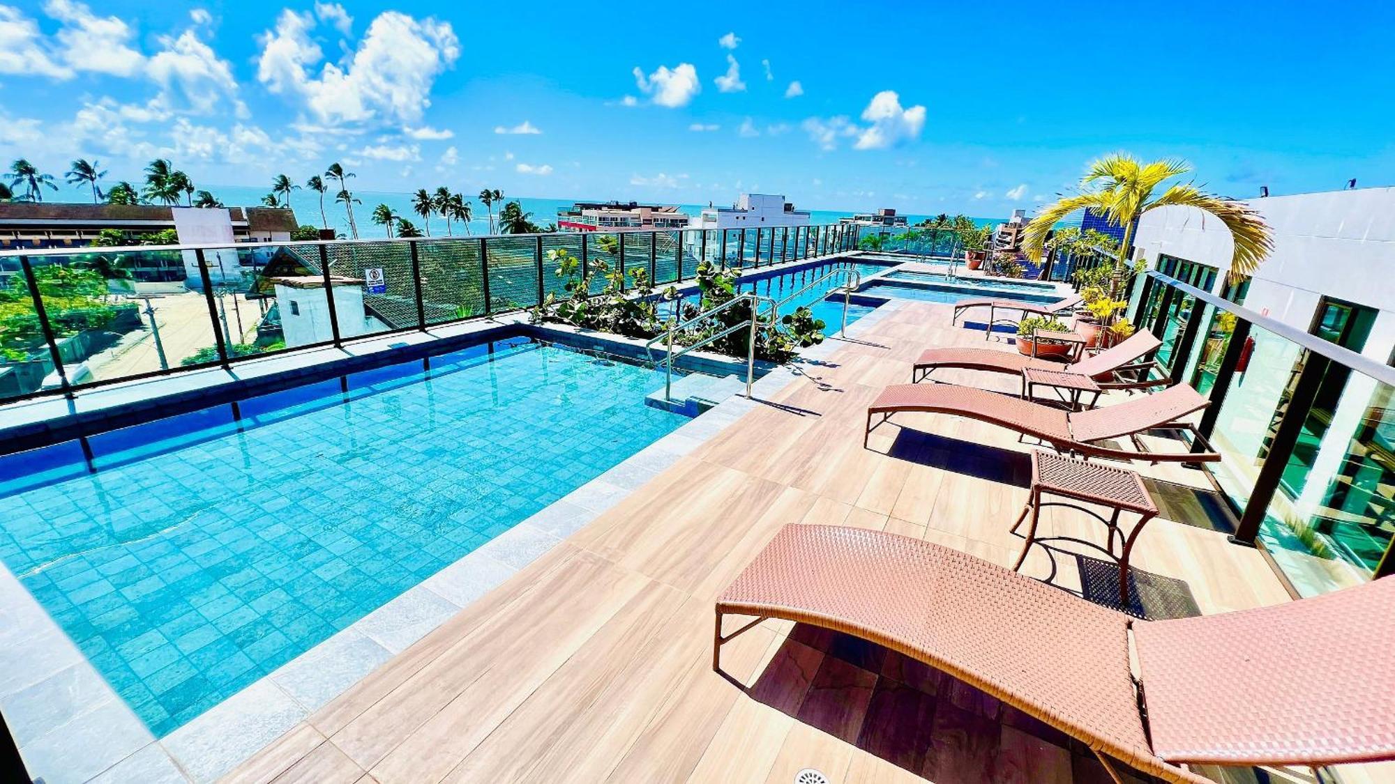 "Vivendo No Paraiso" - Flat C/Suite No Centro Pôrto das Galinhas Exteriör bild