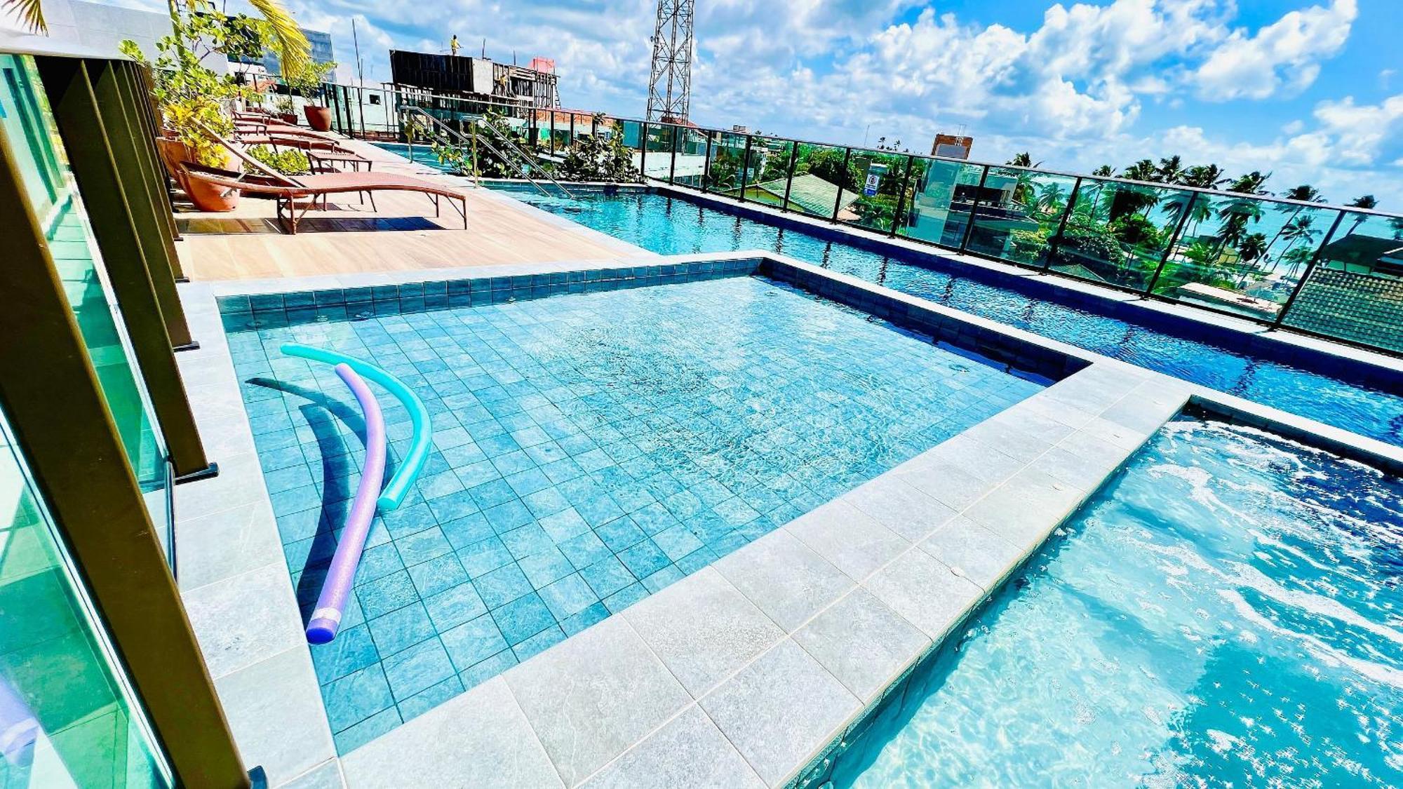 "Vivendo No Paraiso" - Flat C/Suite No Centro Pôrto das Galinhas Exteriör bild